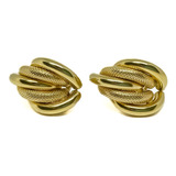 Aros Diseño Exclusivos Oro 18k Clips (ho8)