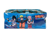 Estojo Grande Em Pvc Cristal Naruto Dac Cabe Até 100 Canetas