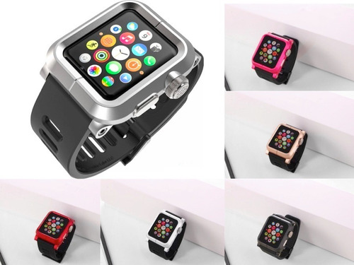 Manilla Pulso Reloj Lunatik Epik Para Apple Watch 42mm Silic