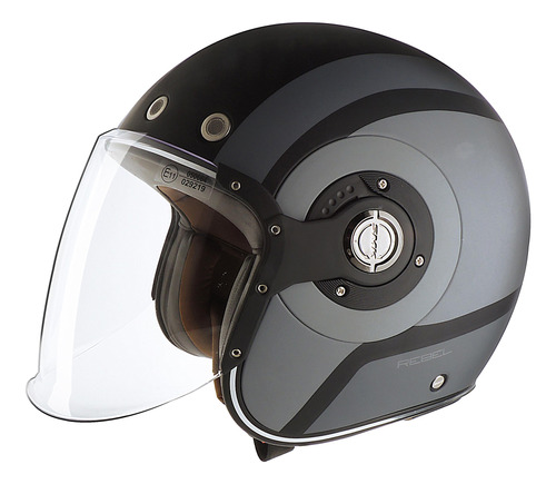 Casco Moto Abierto Smk El Dorado Jet Rebel