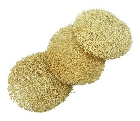 Pack De 3 Discos Exfoliantes De Luffa - La Taruka