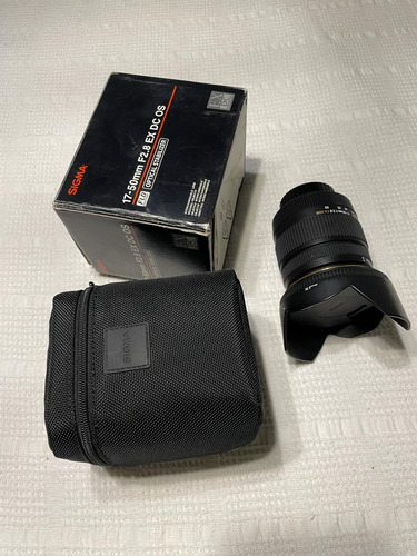 Lente Sigma 17-50mm F/2.8 Os Hsm Nikon -excelente Estado