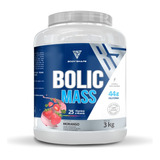 Hipercalórico Bolic Mass 3kg 44g Proteína - Body Shape Sabor Morango