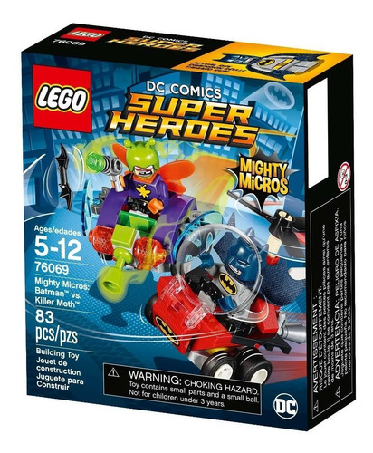 Mighty Micros: Batman Vs. Killer Moth Lego - 76069