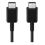 2 Cables Para Samsung Tipo C A Tipo C 1mt, No Es Replica Color Negro