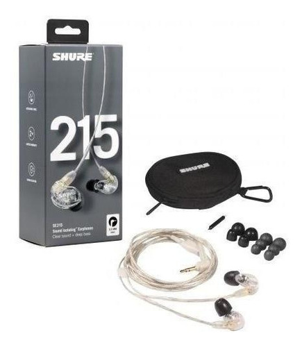 Audífonos In-ear Aislantes De Sonido Shure Se215-cl