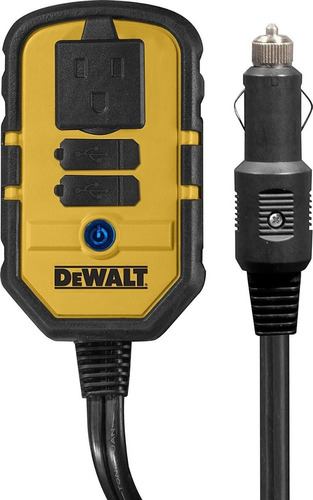 Inversor De Energía Dewalt Dxaepi140 Convertidor De Auto 12v