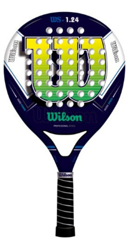 Paleta De Pádel  Wilson Ws .22 2020 Color Blue White Green Yellow Ws 1.24