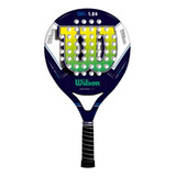 Paleta De Pádel  Wilson Ws .22 2020 Color Blue White Green Yellow Ws 1.24