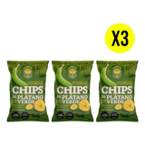 Pack X3 Chips De Plátano Con Sal Del Himalaya