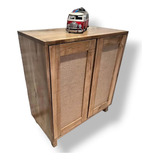 Mueble Cristalero Alamo Fibras Naturales