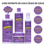 Kit Nutrição Capilar Kit Bebeloo Uva Para Cabelos Saudáveis!