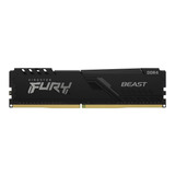 Memoria Ram Kingston Fury Beast Black Ddr4 3733mhz 16gb