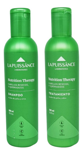 Kit La Puissance Nutrition Therapy Shampoo + Acond. X300ml