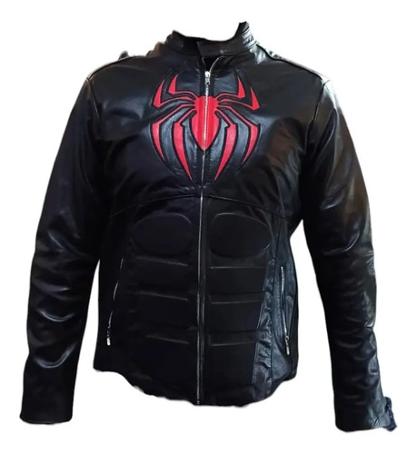 Chamarra De Piel, Diseño: Spiderman, Miles Morales