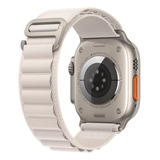 Correa Alpine Para Apple Watch Ultra Y Todas Las Series Color Blanco - 42/44/45 Mm Y Ultra 49 Mm