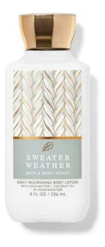 Loção Hidratante Bath & Body Works Sweater Weather 236ml