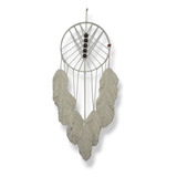 Macrame Colgante De Pared Siete Plumas 