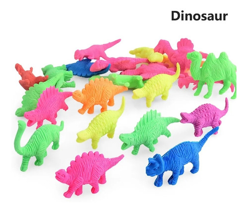 40 Dinosaurios Crecen Agua Juguete Economico Piñata Niños