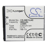 Bateria Nb-11l P/ Canon Sx400 Sx410 A3400 A4000 A4050 Ixy430