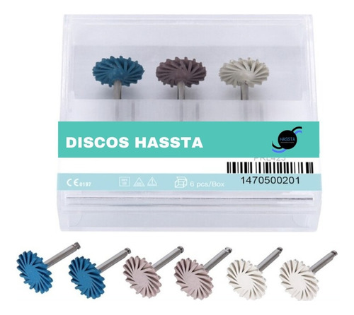 Kit De Discos De Goma Para Pulido De Resina, Zirconia Spii