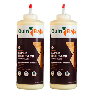 Pegamento Super High Tack 2 Piezas 1.1 Kg. Maderas Duras Amarillo