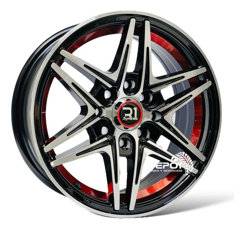 4 Rines 14x6 4-100 Deportivos Tsuru Golf Yaris Versa