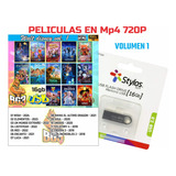 Peliculas Infantiles Wd 720p Vol.1 Mp4 Usb 16gb