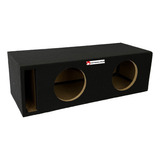 Cajon Para Woofers Rebote Doble 8 Pulgadas Mdf Porteado