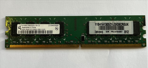 Qimonda 2gb Pc2-5300 Ddr2-667mhz Non-ecc Unbuffered 