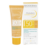 Bioderma Photoderm Cover Touch 50+spf Tono Dorado 40ml