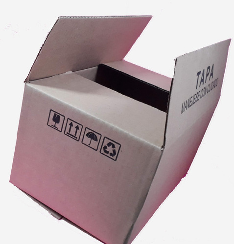 50 Pzs Caja Carton Corrugado  20x15x14cms  L008  Mayoreo