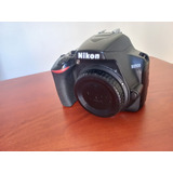 Nikon D3500 Con Lente 18-55mm 2 Baterías Y Cargador