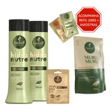 Kit Haskell Hidranutre Shampoo E Cond 300ml + Dose Mandioca