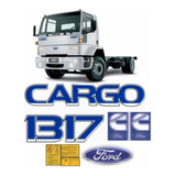 Kit Adesivos Compatível Ford Cargo 1317 Resinado Kit21 Cor Cargo 1317 - Resinado