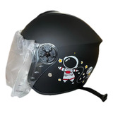 Casco Con Abertura Eléctrica P/motocicleta, Scooter P/niños