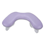 Reposabrazos En Forma De U De Cuero Pu, Soporte De Violeta