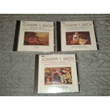 Bach Johann S. - Lote X 3 Cds - Nuevos Importados Alemania