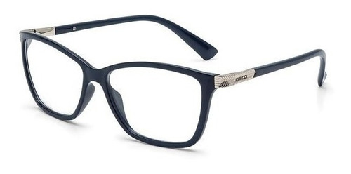 Armação Oculos Grau Colcci Patti C6079i5753 Azul Brilho Dour
