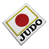Parche Aplique Bordado Judo Japon
