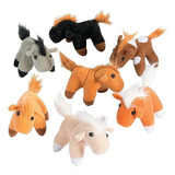 Diversión Expreso A Granel, Peluche De Caballos Realistas, M