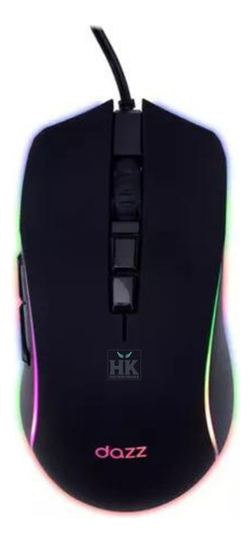 Mouse Gamer Para Jogos Pc 3405j Rgb Preto