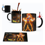 Taza Mágica Goku Dragon Ball  Personalizada Full Modelo 9