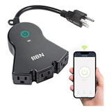 Hbn Enchufe Inteligente Para Exteriores, Salida Wi-fi Resis.