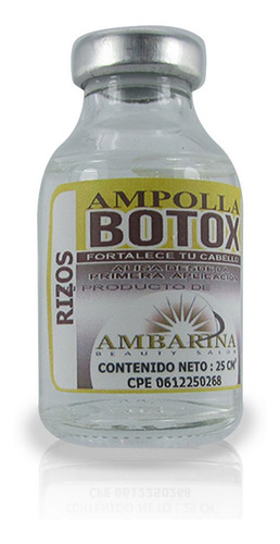 Ampolla Capilar Botox Rizos 25ml Ambari - mL a $920