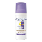 Dermaglos Protector Solar Facial Fps 50 Color Medio X 50 Ml