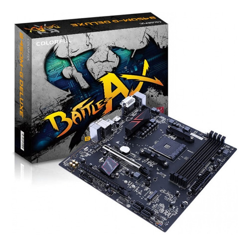 Placa Mãe Colorful Gaming Battle-ax B450m-g Deluxe V14