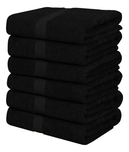 Utopia Towels Juego De 6 Toallas De Baño Medianas, 100%