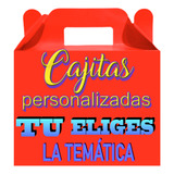 10 Cajas Dulceras Cumpleaños Personalizadas