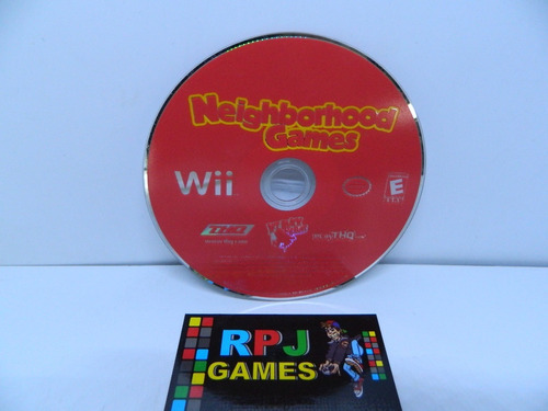 Neighborthood Games Original Só O Cd Nintendo Wii - Loja Rj